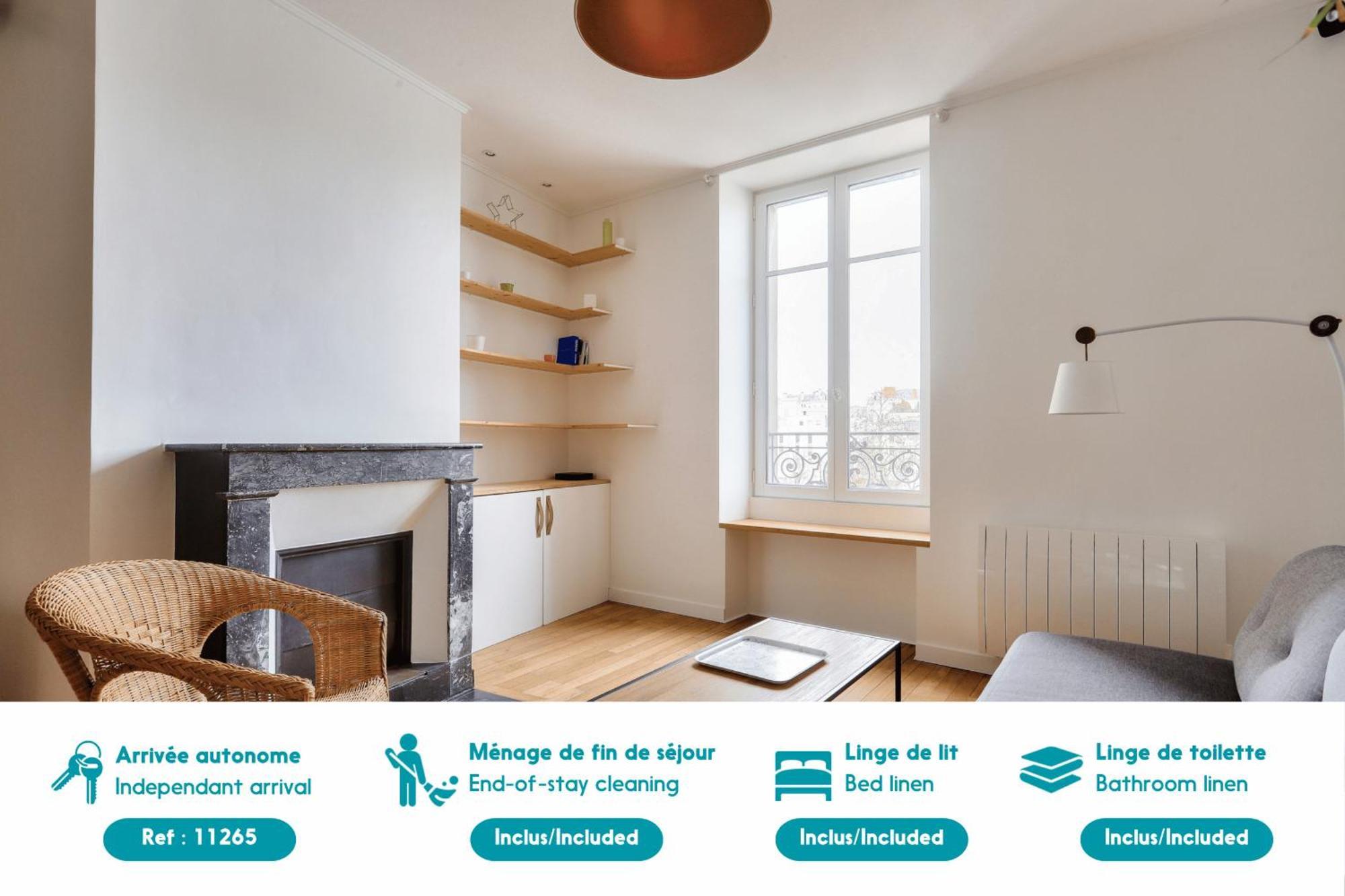 Plein Centre De Nantes : Appartement Pour 4 Exterior foto